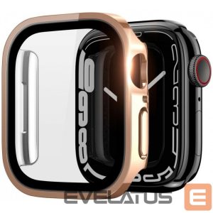 Защита экрана Dux Ducis  Hamo Apple Watch Series 7/8/9 Case (PC) 41MM Rose Gold