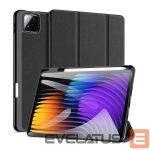 Чехол книжка Dux Ducis  Redmi Pad 7/7 Pro Domo Series Tri-fold Stand PU Leather Tablet Cover Black