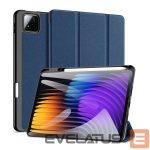Чехол книжка Dux Ducis  Redmi Pad 7/7 Pro Domo Series Tri-fold Stand PU Leather Tablet Cover Blue
