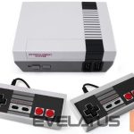 Игровая консоль GameBox  R6  8-Bit Retro TV AV RCA Analog Game Console with Dual Controllers with 620 Built-In Games 
