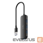 Роутер Cudy  UH40A PortMate USB-A to 4-Port USB 3.0 Hub 5Gbps Data Only Plastic Compact Black 