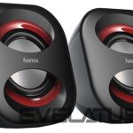 Беспроводная колонка Hama  Sonic Mobil 183 Notebook Speaker Black Red