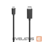Аудио кабель Hama  Video Cable, USB-C Plug - DisplayPort Plug, Ultra-HD 4K, 1.50 m 