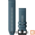 Ремешок Garmin  Fenix 6X 26mm QuickFit Watch Band, Lakeside Blue Silicone 