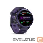 Умные часы Garmin  Forerunner 570 - 47mm, Indigo Aluminium with Translucent Imperial Purple/Indigo Band