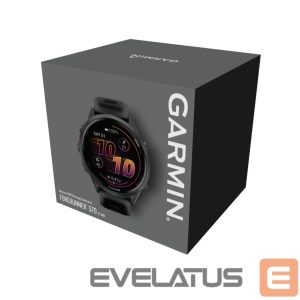 Умные часы Garmin  Forerunner 570 - 47mm, Slate Grey Aluminium with Translucent Black/Black Band
