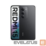 Смартфон Xiaomi  Redmi 15 5G 4/128GB Midnight Black