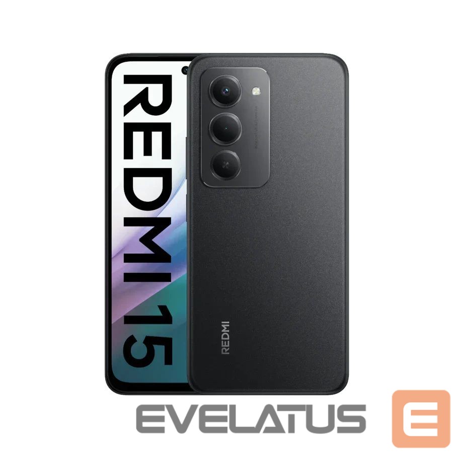 Смартфон Xiaomi Redmi 15 5G 4/128GB Midnight Black