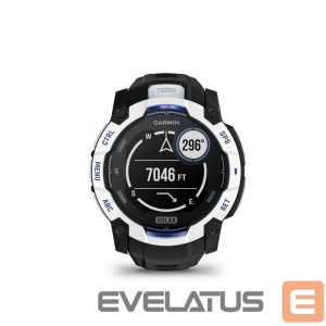 Умные часы Garmin  Instinct 3 – 50 mm, Supernova Edition, Solar, Whitestone / Black sports watch 