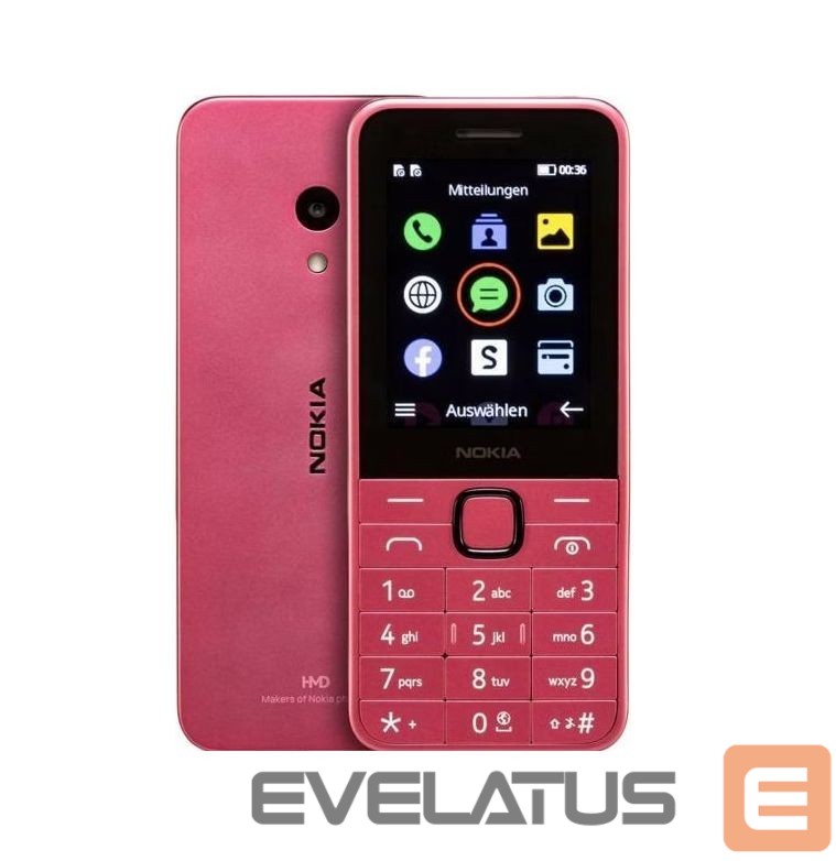 Мобильный телефон Nokia 225 4G TA-1610 Pink