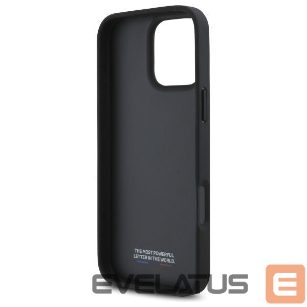 Другой аксессуар для телефона BMW BMW M Perforated Tricolor Detail Line iPhone 16 Pro Case - Dark Gray