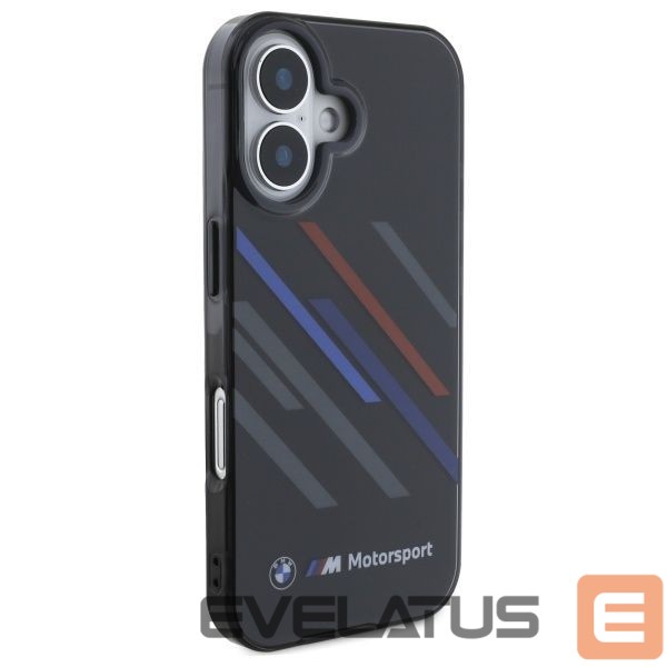 Другой аксессуар для телефона BMW BMW Motosport IML Random Stripes iPhone 16 Plus Case - Black