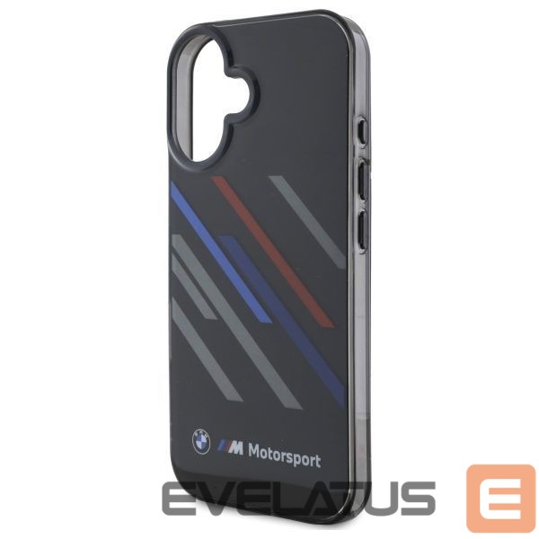 Другой аксессуар для телефона BMW BMW Motosport IML Random Stripes iPhone 16 Plus Case - Black