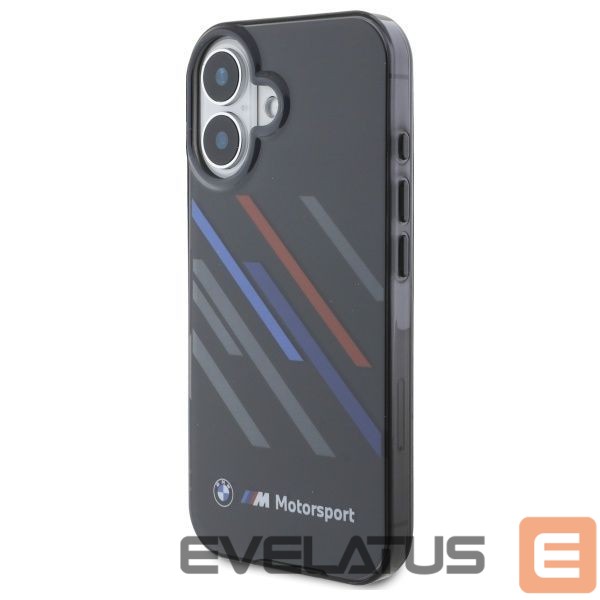 Другой аксессуар для телефона BMW BMW Motosport IML Random Stripes iPhone 16 Plus Case - Black