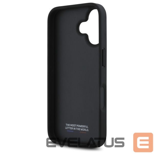 Другой аксессуар для телефона BMW BMW M Perforated Tricolor Detail Line iPhone 16 Case - Dark Gray