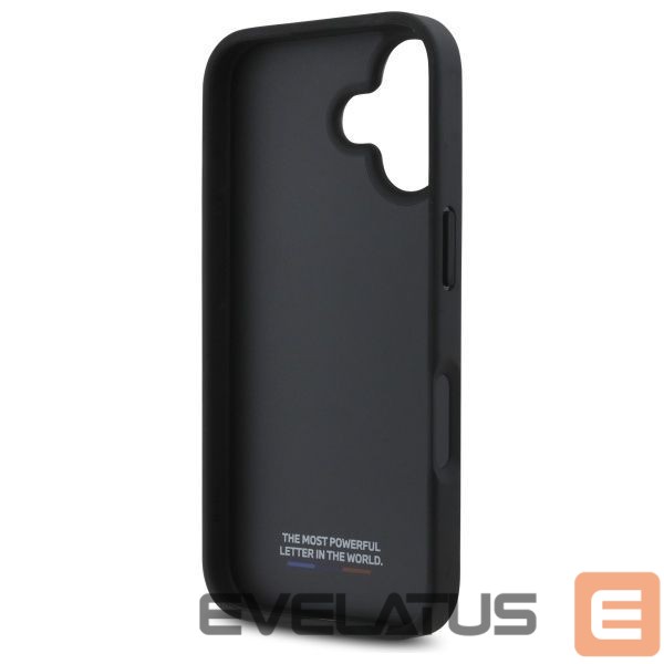 Другой аксессуар для телефона BMW BMW M Perforated Tricolor Detail Line iPhone 16 Case - Black