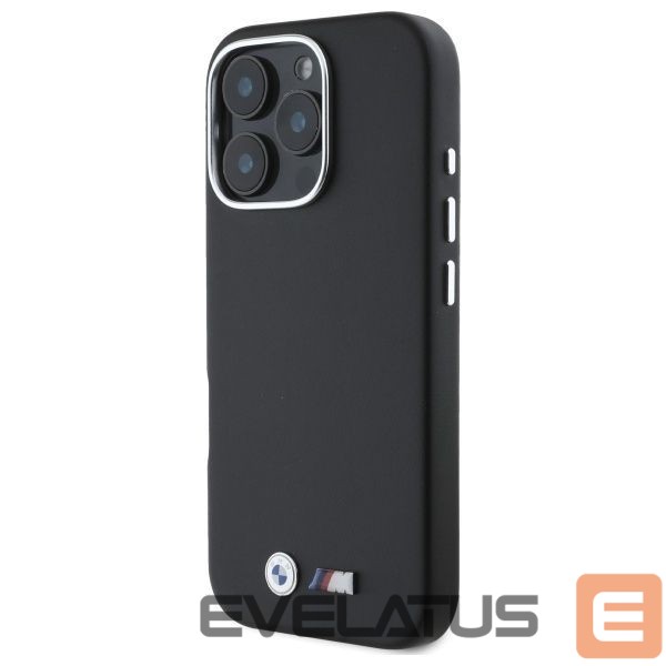 Другой аксессуар для телефона BMW BMW M Smooth Full Wrapped Metal MagSafe case for iPhone 16 Pro - black