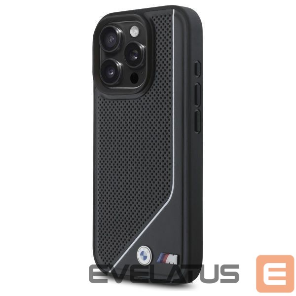 Другой аксессуар для телефона BMW BMW M Perforated Twisted Line MagSafe case for iPhone 16 Pro - black