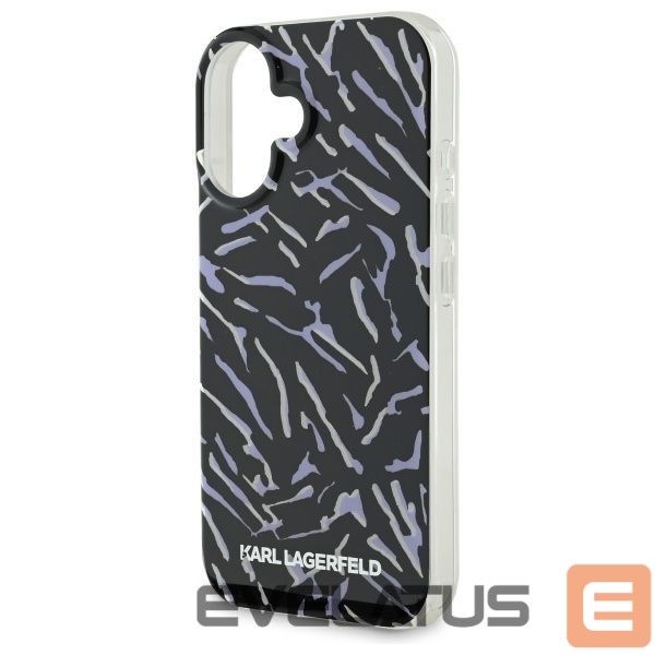 Другой аксессуар для телефона Karl Lagerfeld Karl Lagerfeld Zebra With Cord iPhone 16 Case - Purple