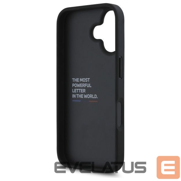 Другой аксессуар для телефона BMW BMW M Grip Stand Smooth and Carbon case for iPhone 16 - black