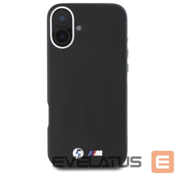 Другой аксессуар для телефона BMW BMW M Smooth Full Wrapped Metal MagSafe case for iPhone 16 - black
