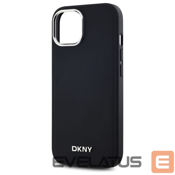 Другой аксессуар для телефона DKNY DKNY Plain Logo MagSafe iPhone 15 Case - Black