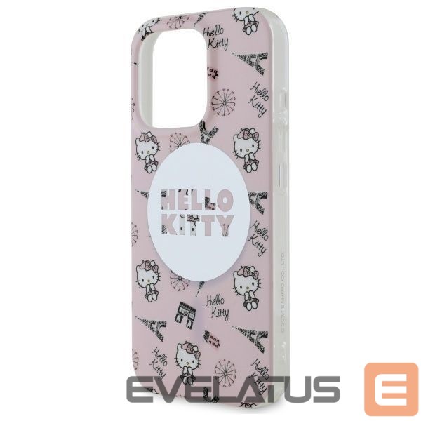 Другой аксессуар для телефона Hello Kitty Hello Kitty IML All Over Paris Magsafe iPhone 16 Pro Case - Pink