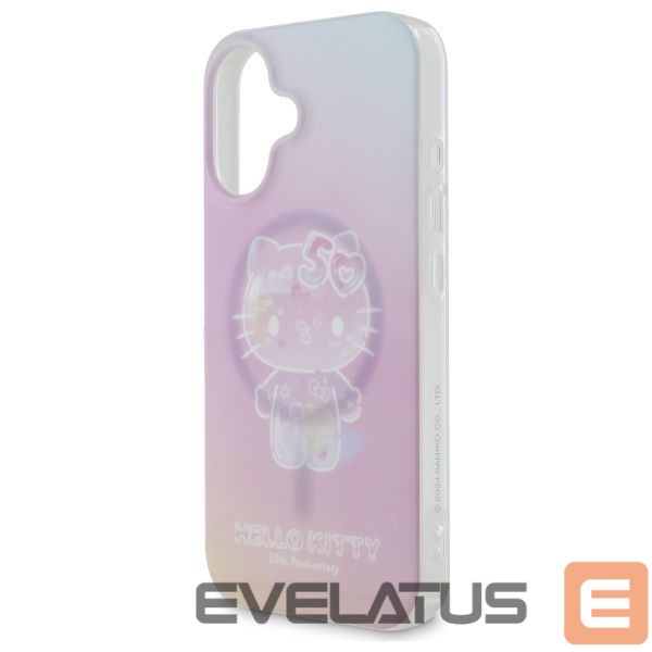 Другой аксессуар для телефона Hello Kitty Hello Kitty IML 50th Anniversary Magsafe iPhone 16 Case - Pink
