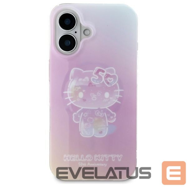 Другой аксессуар для телефона Hello Kitty Hello Kitty IML 50th Anniversary Magsafe iPhone 16 Case - Pink