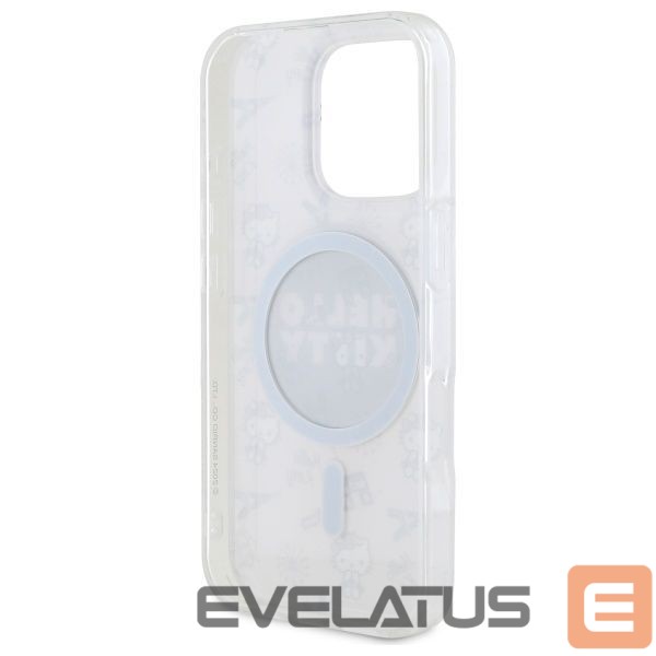 Другой аксессуар для телефона Hello Kitty Hello Kitty IML All Over Paris Magsafe Case for iPhone 16 Pro Max - Pink