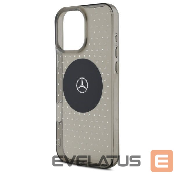 Другой аксессуар для телефона Mercedes-Benz Mercedes MB Case Star Pattern for iPhone 16 Pro - Black