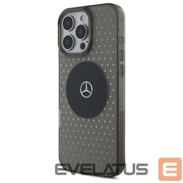 Другой аксессуар для телефона Mercedes-Benz Mercedes MB Case Star Pattern for iPhone 16 Pro - Black
