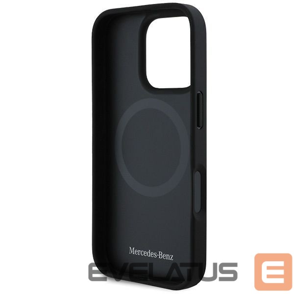 Другой аксессуар для телефона Mercedes-Benz Mercedes MB Blue Line Leather MagSafe Case for iPhone 16 Pro Max - Navy Blue