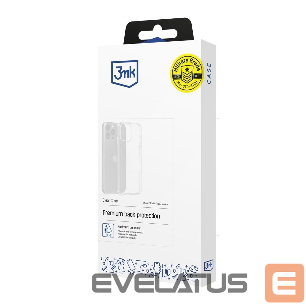 Другой аксессуар для телефона 3MK 3mk Clear Case for iPhone 16 Pro Max - transparent