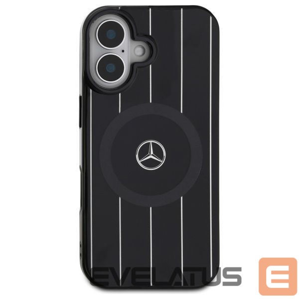 Другой аксессуар для телефона Mercedes-Benz Mercedes MB Double Layer Crossed Lines MagSafe case for iPhone 16 - black