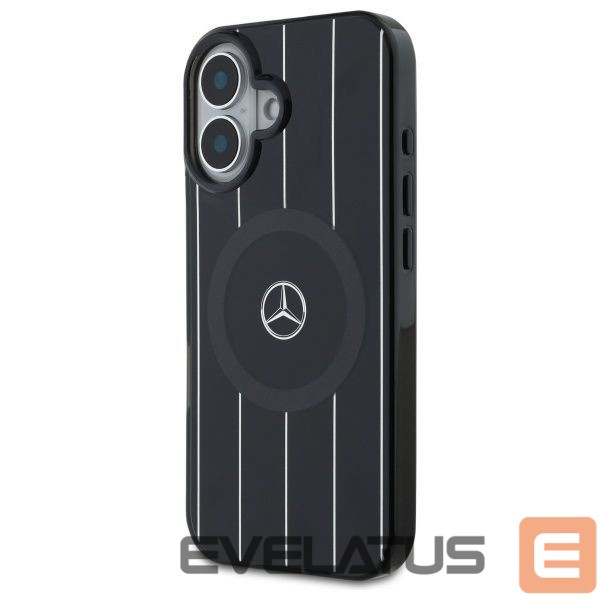 Другой аксессуар для телефона Mercedes-Benz Mercedes MB Double Layer Crossed Lines MagSafe case for iPhone 16 - black