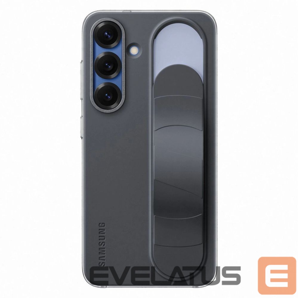 Чехол на заднюю панель Samsung Samsung Standing Grip Case EF-GS936CBEGWW Silicone Case with Holder / Stand for Samsung Galaxy S25+ - Black
