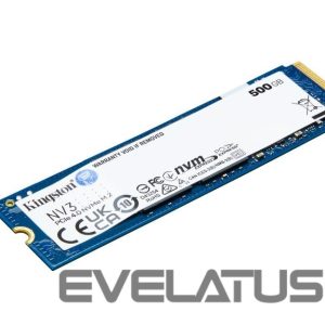 Жесткий диск SSD Kingston  SSD PCIE G4 M.2 NVME 500GB/SNV3S/500G 