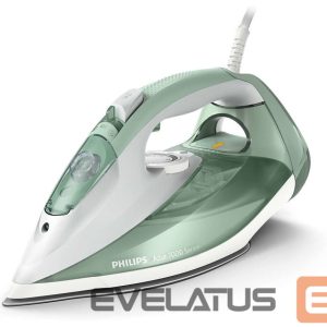 Утюг Philips  DST7012/70 HV | Steam Iron | 2600 W | Water tank capacity 300 ml | Continuous steam 45 g/min | Steam boost performance 220 g/min | Desert Green/Gray 