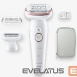 Эпилятор Braun  Epilator | SES9-030 Silk épil 9 | Operating time (max) 50 min | Number of power levels 2 | Wet & Dry | White/Rose 