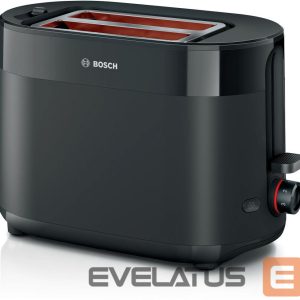 Тостер Bosch  Compact Toaster | TAT2M123 MyMoment | Power 950 W | Number of slots 2 | Housing material Plastic | Black 