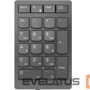 Компьютерная клавиатура Lenovo  Go Wireless Numeric Keypad Storm Grey 