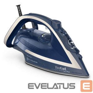 Утюг TEFAL  Steam Iron FV6830E0 2800 W, Water tank capacity 270 ml, Continuous steam 50 g/min, Silver/Blue 