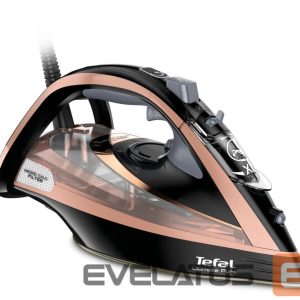 Утюг TEFAL  Steam Iron FV9845 3200 W, Water tank capacity 350 ml, Continuous steam 60 g/min, Black/Rose Gold 