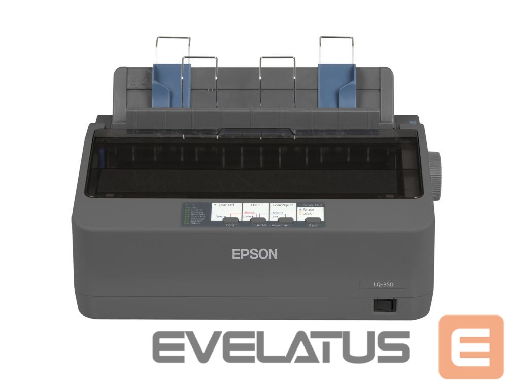 Принтер EPSON LQ-350 Dot matrix, Standard, Black/Grey