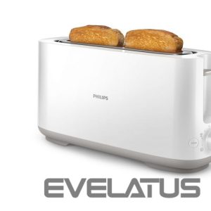 Тостер Philips  Toaster HD2590/00 Daily Collection Power 870-1030 W, Number of slots 2, Housing material Plastic, White 