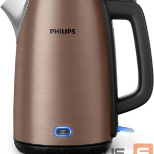 Чайник Philips  Kettle HD9355/92 Viva Collection Electric,  1740-2060 W, 1.7 L, Stainless steel, 360° rotational base, Copper 