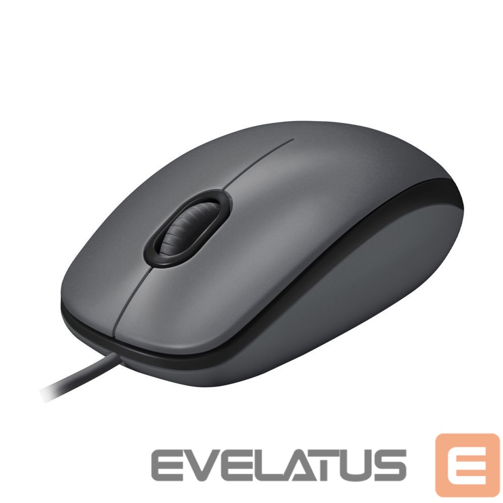 Компьютерная мышь Logitech Mouse M100 Optical, Black, Wired