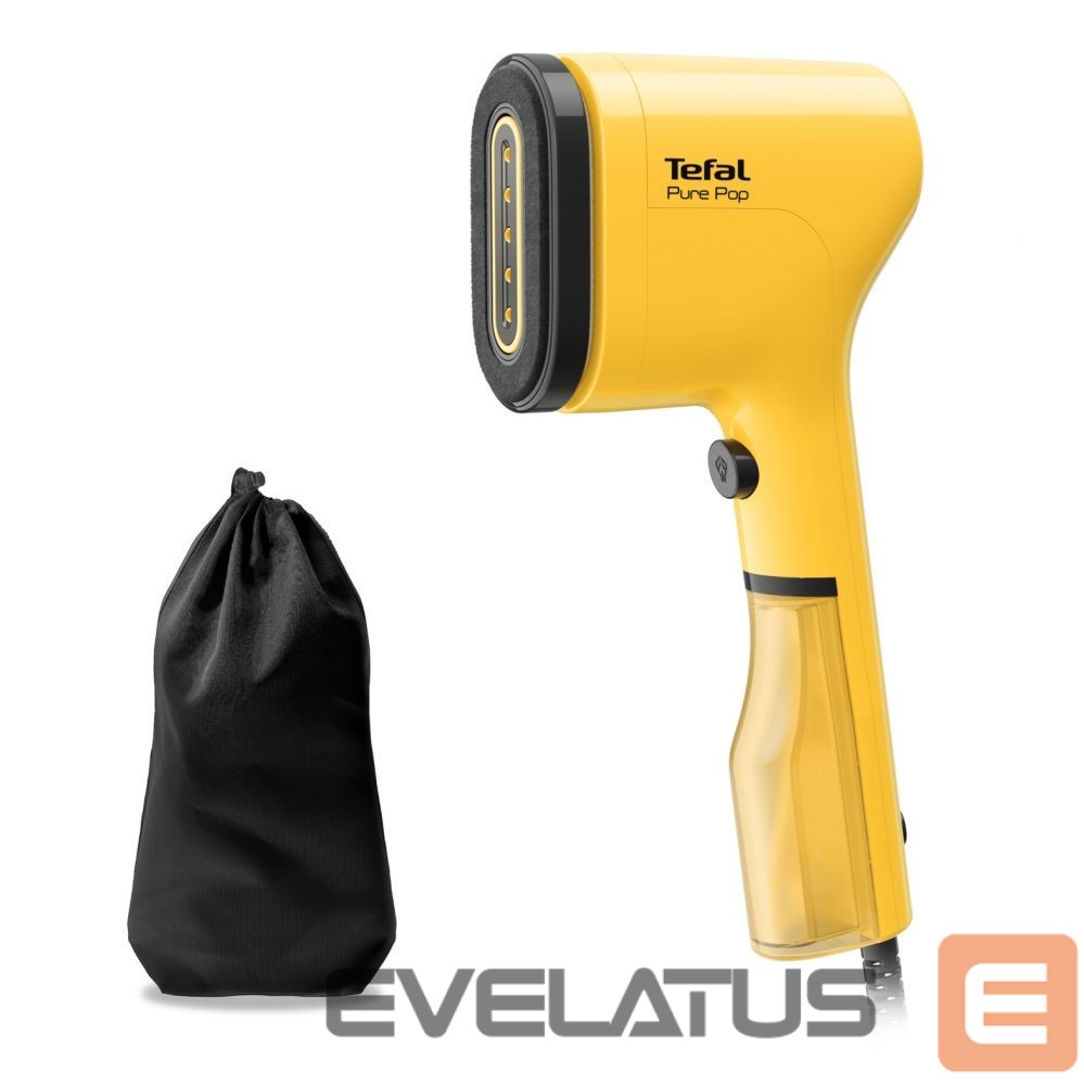 Пароочистители TEFAL DT2026E1 Handheld Garment Steamer Pure Pop, Power 1300W, Water tank 0.07 L, Yellow