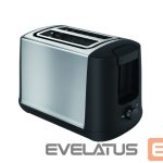 Тостер TEFAL  | Toaster | TT340830 | Number of slots 2 | Housing material Stainless steel | Stainless Steel/Black 